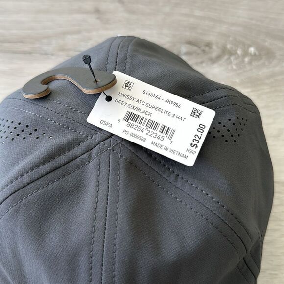 Adidas Atlanta Track Club Member 2025 Hat OS Grey NWT - Picture 4 of 9